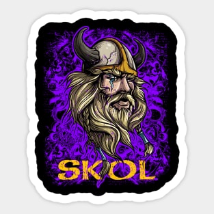 Skol Shirt Nordic Scandinavian Viking Sticker